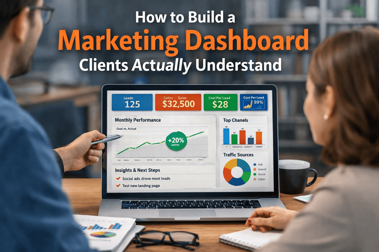 You are currently viewing How to Build a Marketing Dashboard Clients Actually Understand