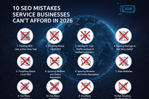 10 SEO Mistakes Service Businesses Can’t Afford in 2026