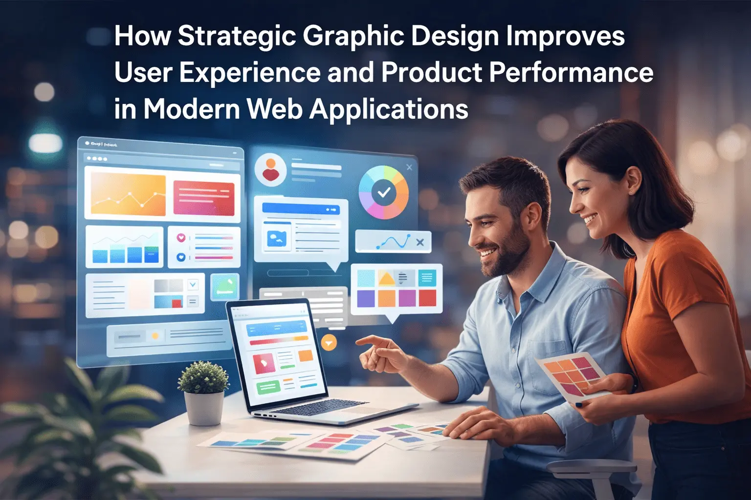 You are currently viewing How Strategic Graphic Design Improves User Experience and Product Performance in Modern Web Applications