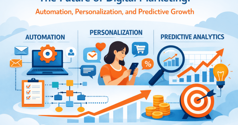 The Future of Digital Marketing: Automation, Personalization, and Predictive Growth