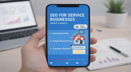 How to Do SEO for Service Businesses in Under a Minute