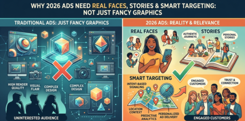 Why 2026 Ads Need Real Faces, Stories & Smart Targeting: Not Just Fancy Graphics
