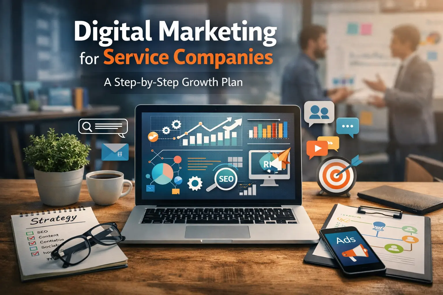 You are currently viewing Digital Marketing for Service Companies: A Step-by-Step Growth Plan