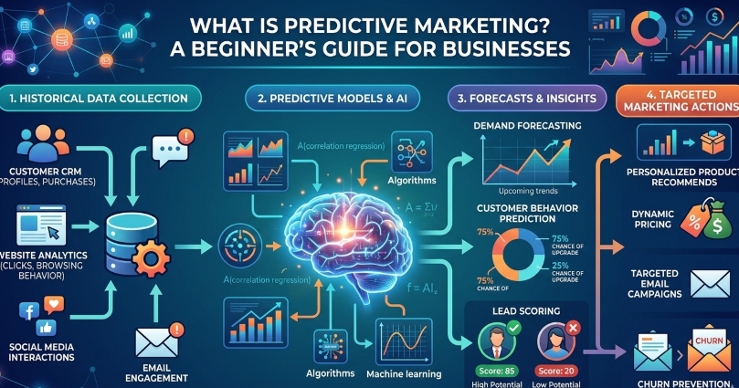 What Is Predictive Marketing? A Beginner’s Guide for Businesses