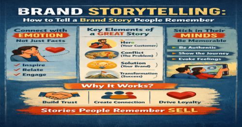 Brand Storytelling: How to Tell a Brand Story People Remember