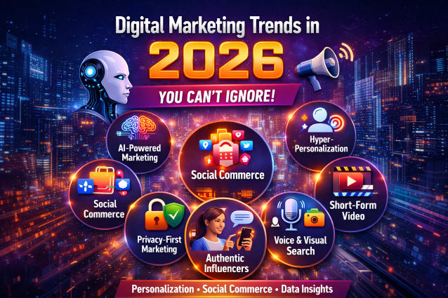 You are currently viewing Digital Marketing Trends in 2026 You Can’t Ignore