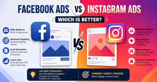 Facebook Ads  vs Instagram Ads: Which Is Better?