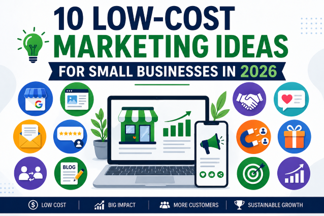 You are currently viewing 10 Low-Cost Marketing Ideas for Small Businesses in 2026