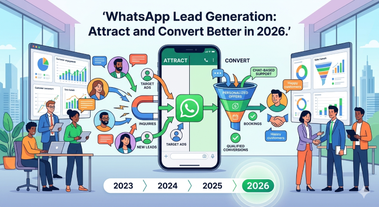 You are currently viewing WhatsApp Lead Generation: Attract and Convert Better in 2026