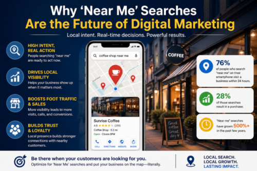 Why “Near Me” Searches Are the Future of Digital Marketing