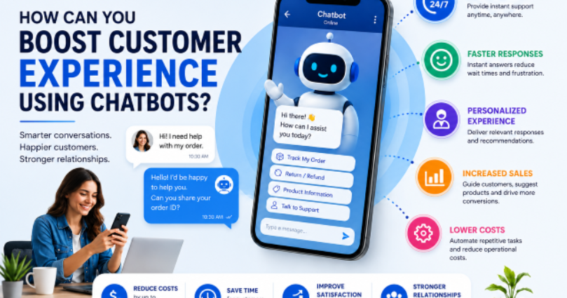 How Can Boost Customer Experience Using Chatbots?