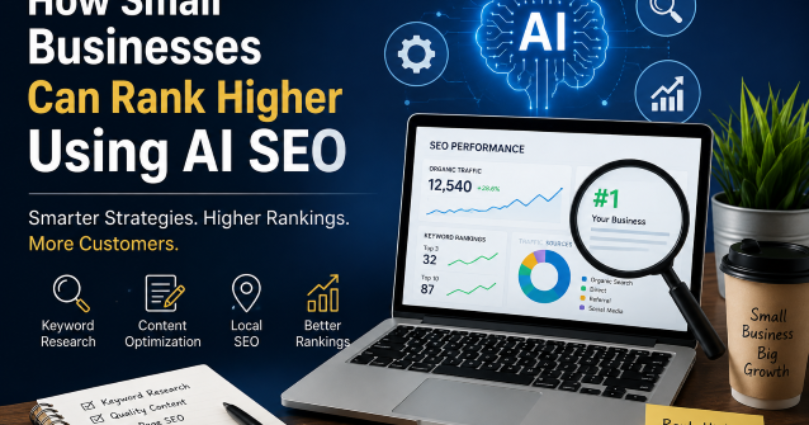 How Small Businesses Can Rank Higher Using AI SEO