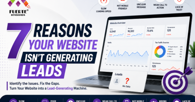 7 Reasons Your Website Isn’t Generating Leads