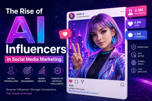The Rise of AI Influencers in Social Media Marketing