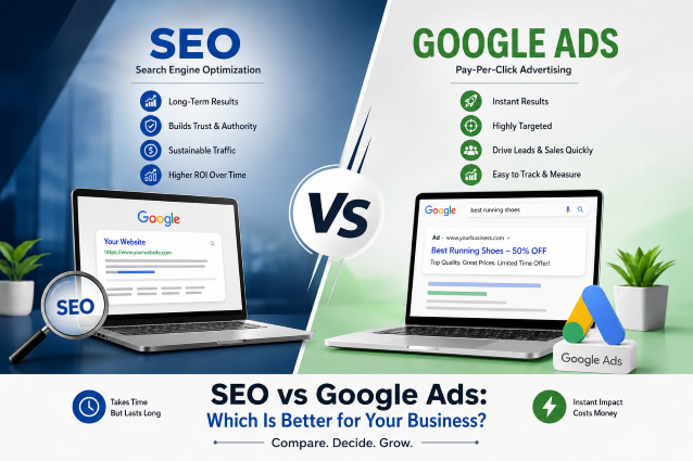 SEO vs Google Ads