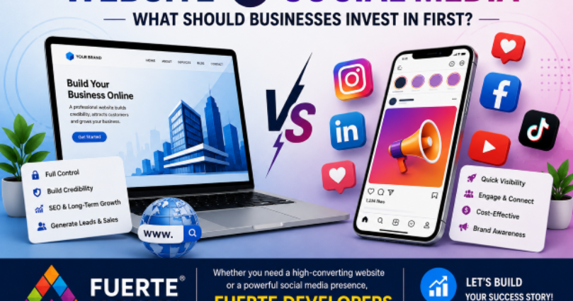 Website vs Social Media: What Should Businesses Invest In First?