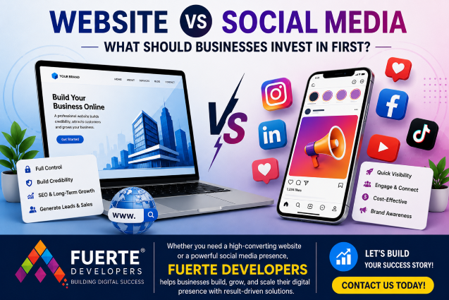 Website vs Social Media