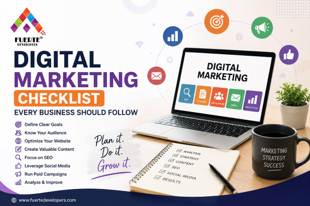 You are currently viewing Digital Marketing Checklist Every Business Should Follow