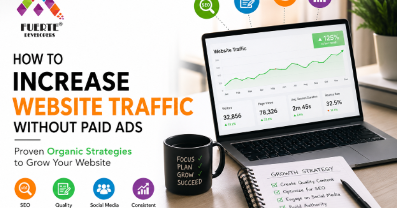 How to Increase Website Traffic Without Paid Ads