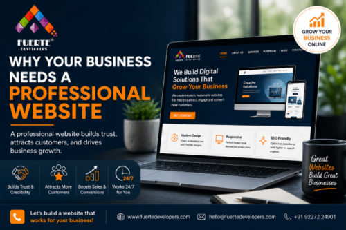 Why Your Business Needs a Professional Website